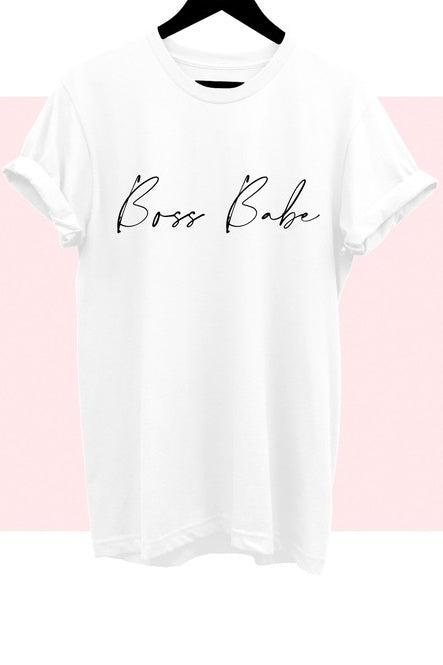 Boss Babe T-Shirt White